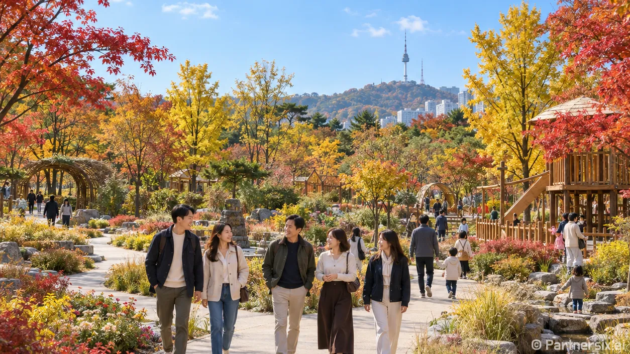 가을 품은 용산 한바퀴