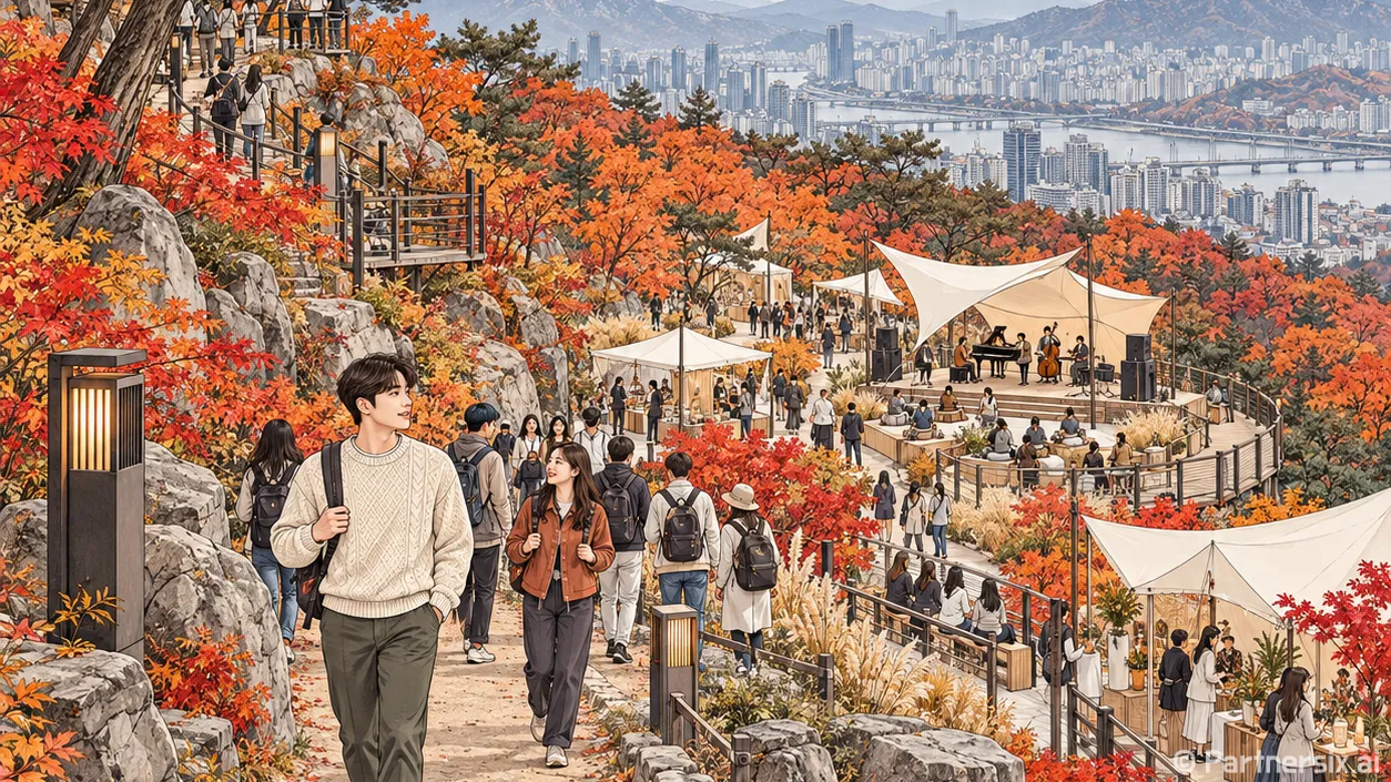 단풍길 따라 개웅산…