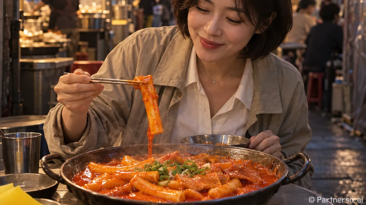 신창시장 첫 분식의 맛