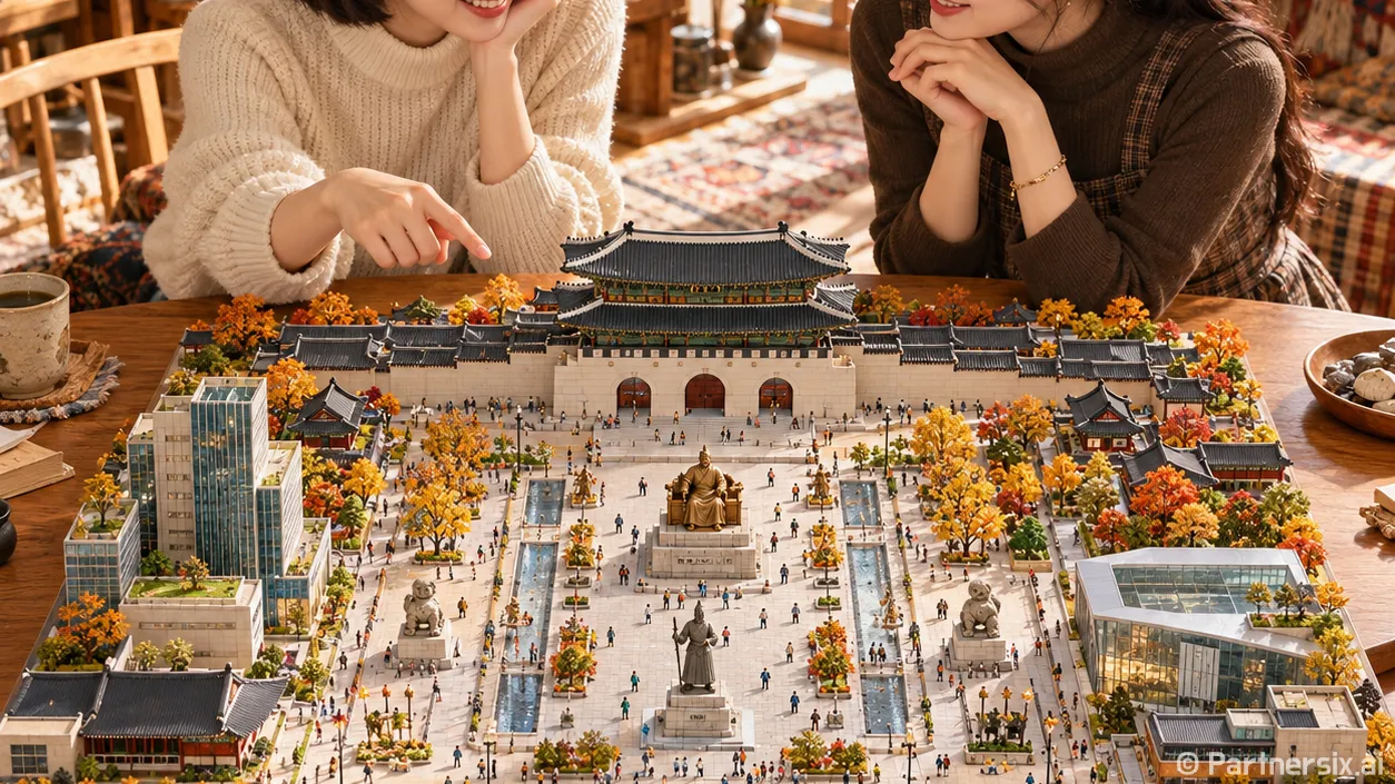 서울을 조립하는 두 장면
