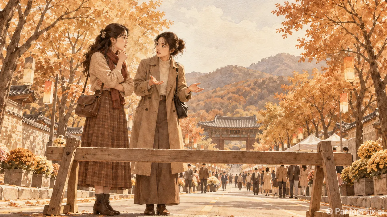 송해길축제 교통통제