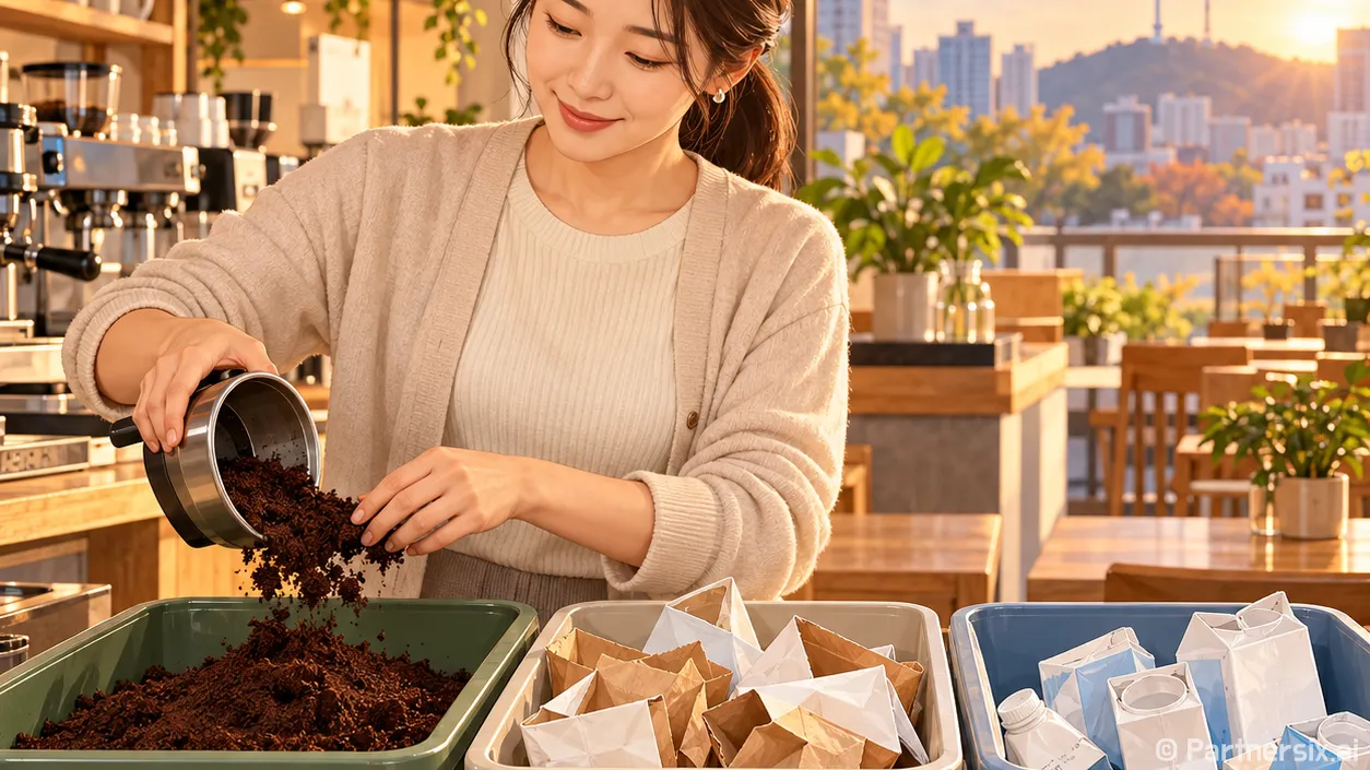 커피찌꺼기가 자원이 된다