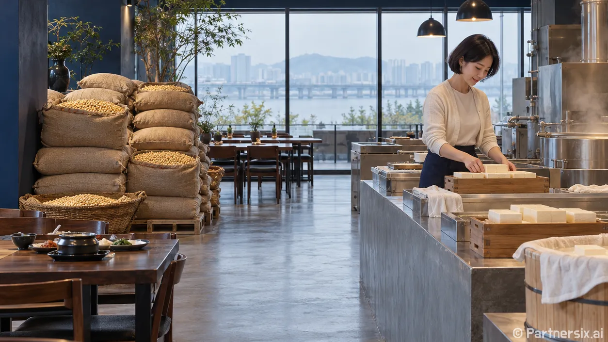 국산콩 순두부의 온기