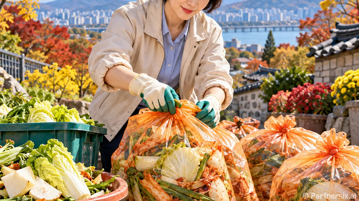 김장쓰레기 이렇게 …