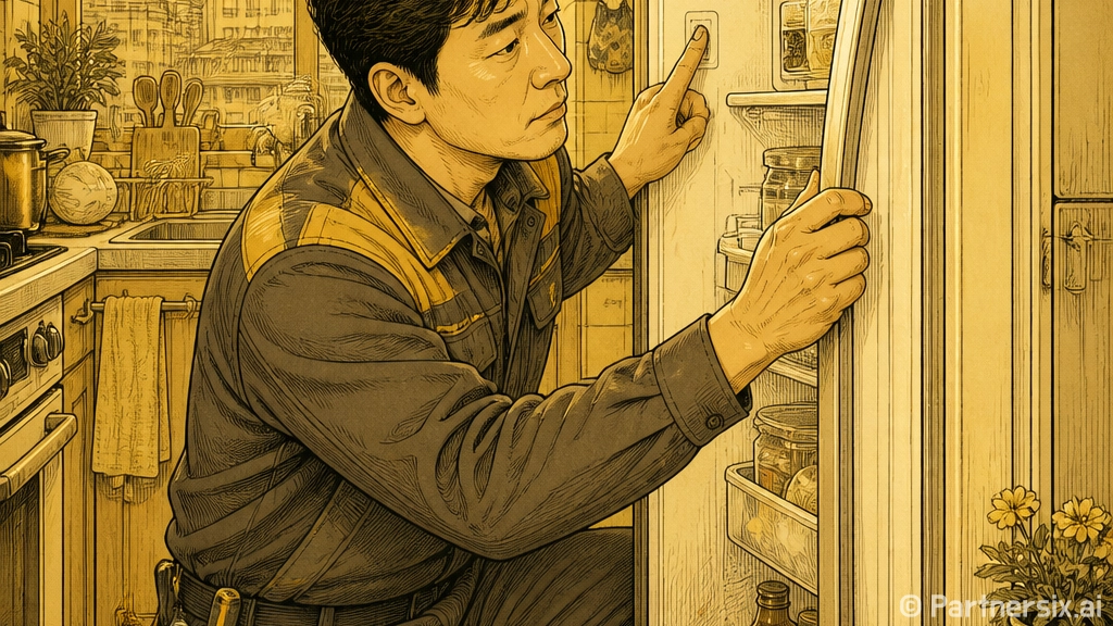 가정용 냉장고 수리…