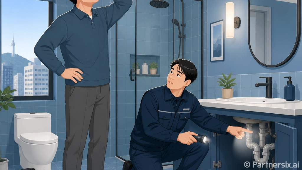구미누수공사, 물샘…