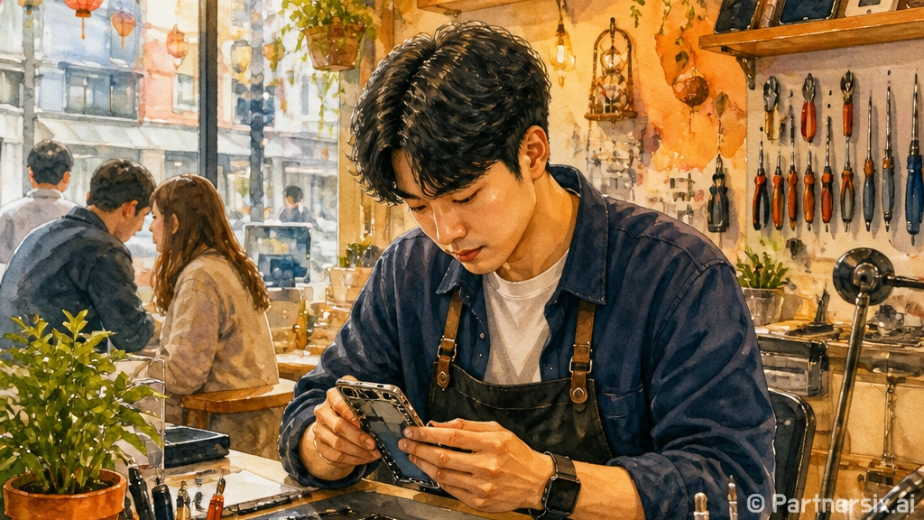근처 휴대폰 수리점, 바로 가기 전에 뭘 확인해야 할까요?
