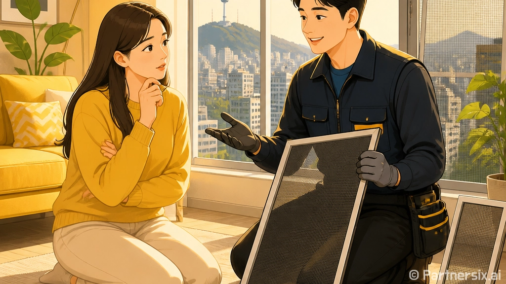 방충망 교체비용, …