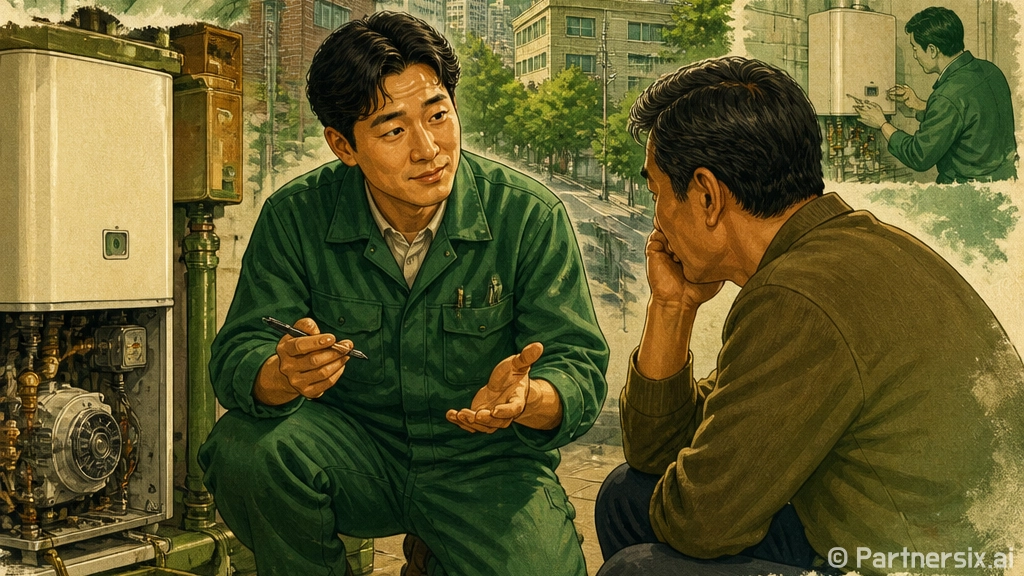 보일러 수리 시간,…