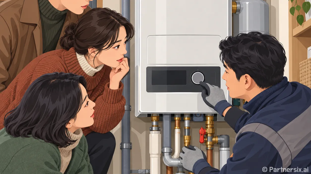 보일러 수리 업체 언제 불러야 할까요?