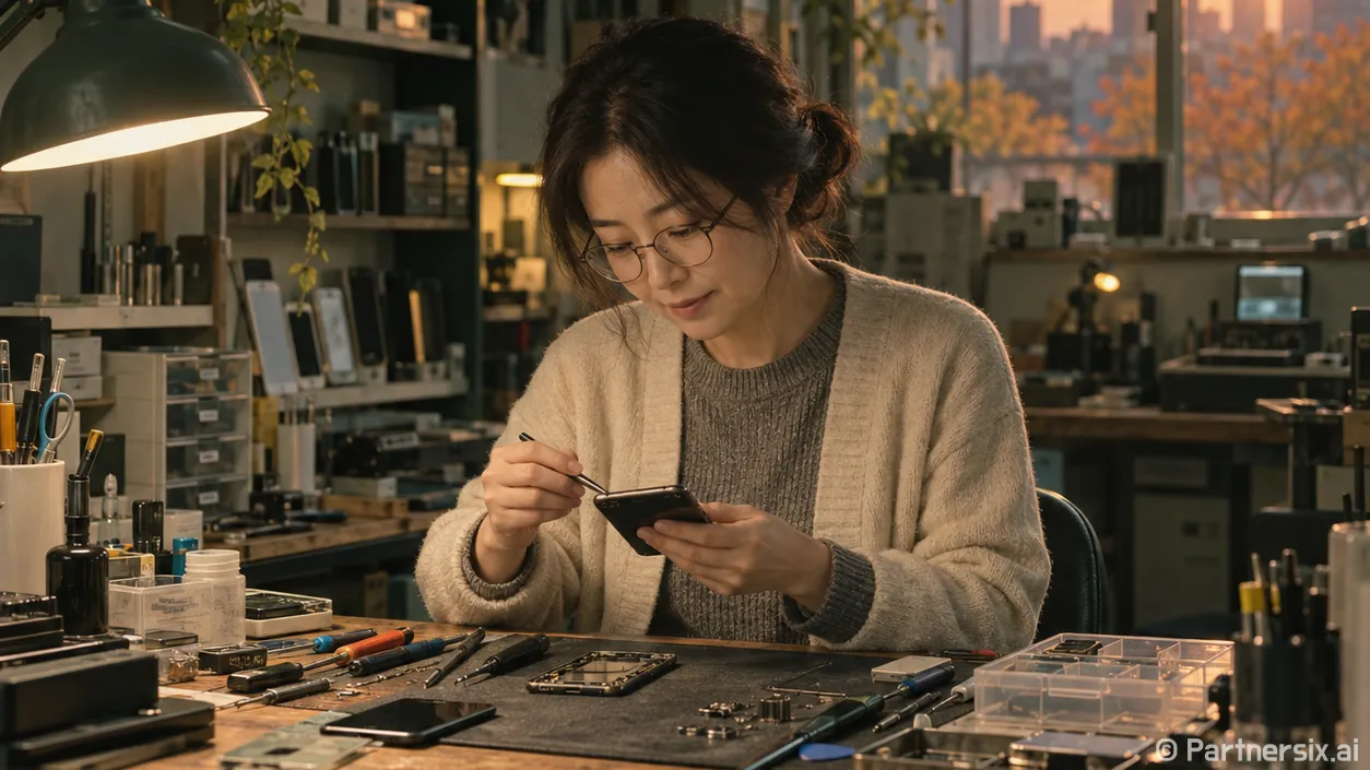 사설 휴대폰 수리점…