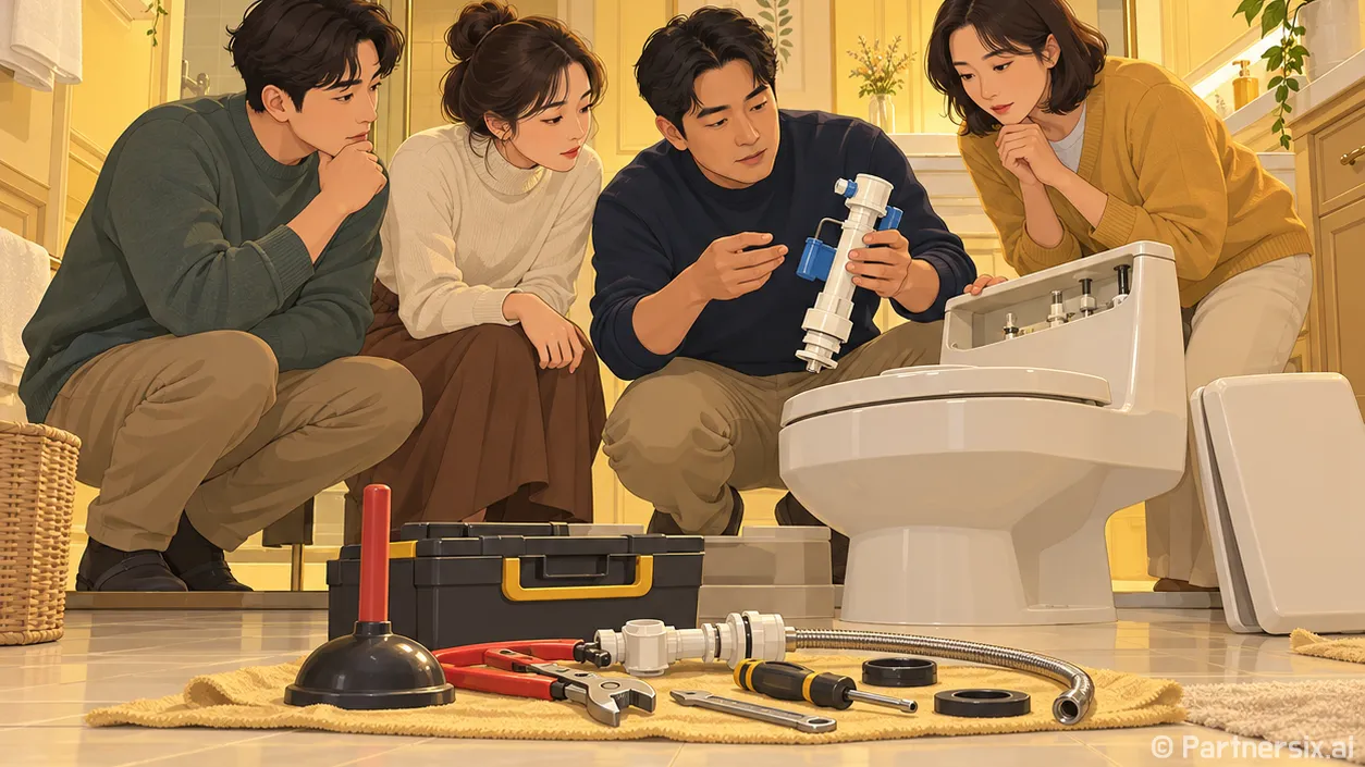 아산변기수리 부르기…