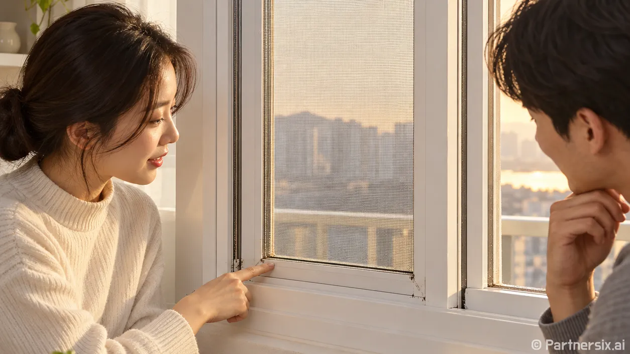 창문 방충망 교체, 망만 바꾸면 될까요?