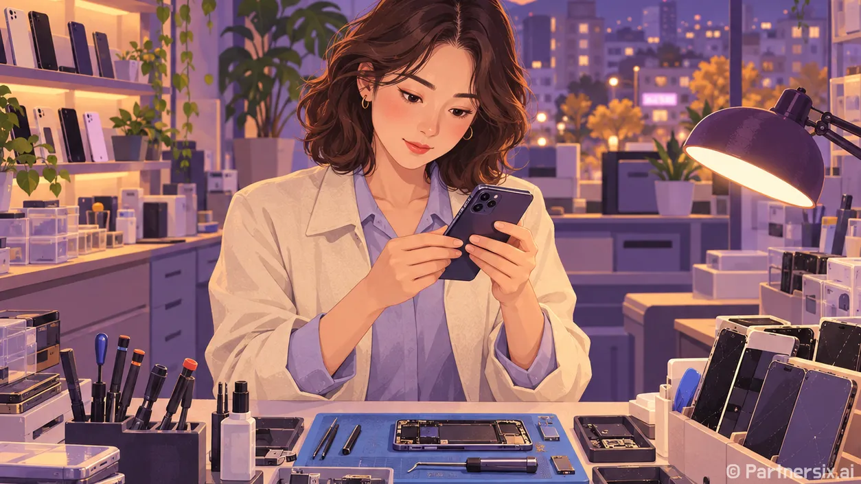 부평 휴대폰수리 맡…