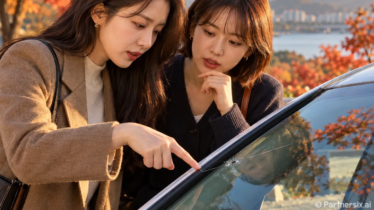 차량 유리 교체, 돌빵 하나에도 꼭 해야 할까요?