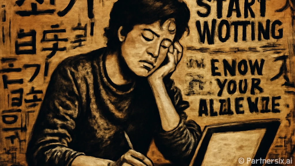 초보자를 위한 원고 쓰는 방법, 막막할 때 바로 시작하는 흐름