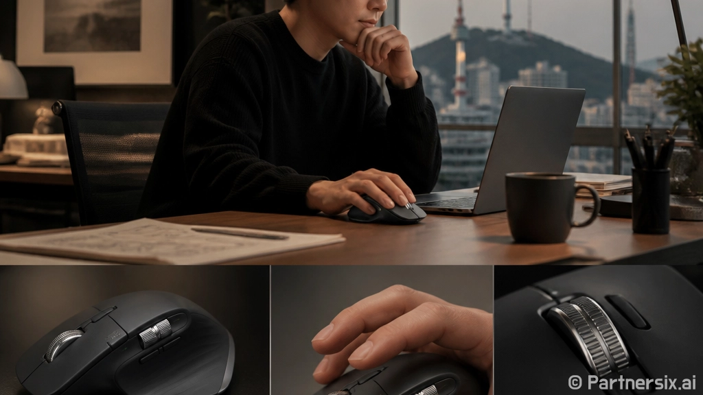 MXMASTER3S 제대로 쓰는 방법, 사무용 마우스가 달라지는 설정 팁