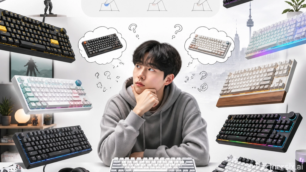 초보자를 위한 게이밍키보드 고르는 방법, 축부터 배열까지 쉽게 잡는 기준