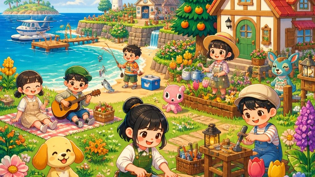 모동숲 업데이트 확인하고 새 기능 제대로 쓰는 방법