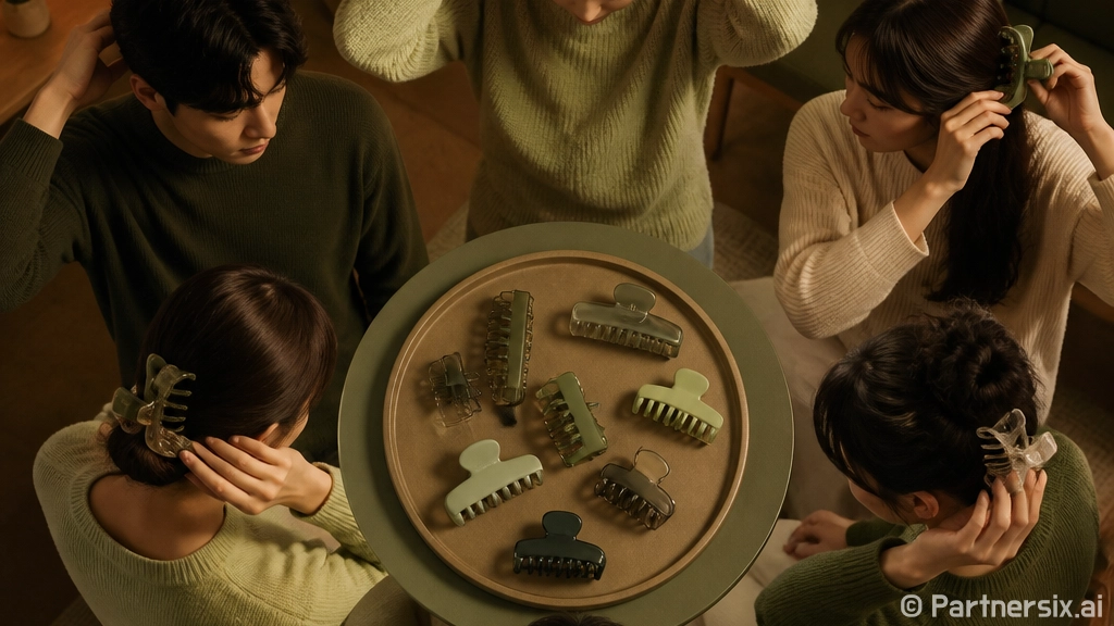 집게핀 예쁘게 고정하는 방법, 머리숱과 길이에 맞춰 이렇게 해보세요