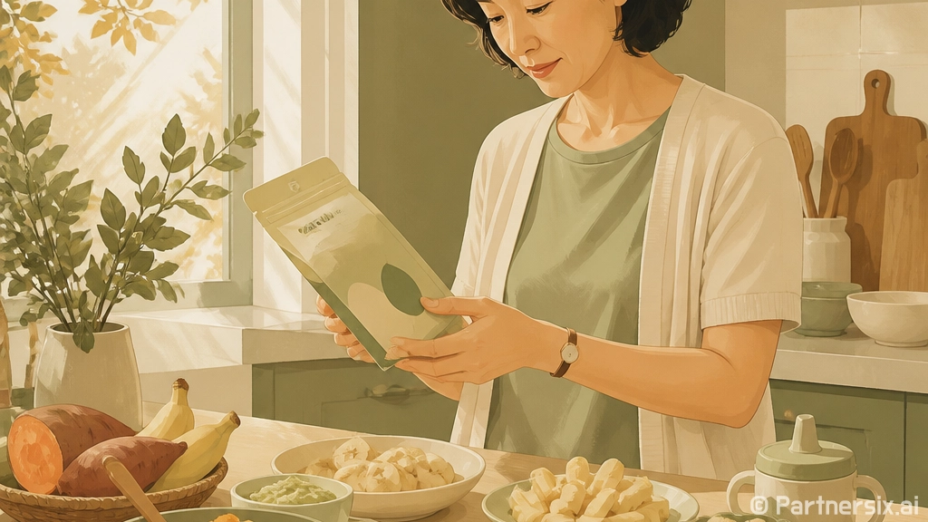 초보 부모를 위한 아기간식 고르는 방법