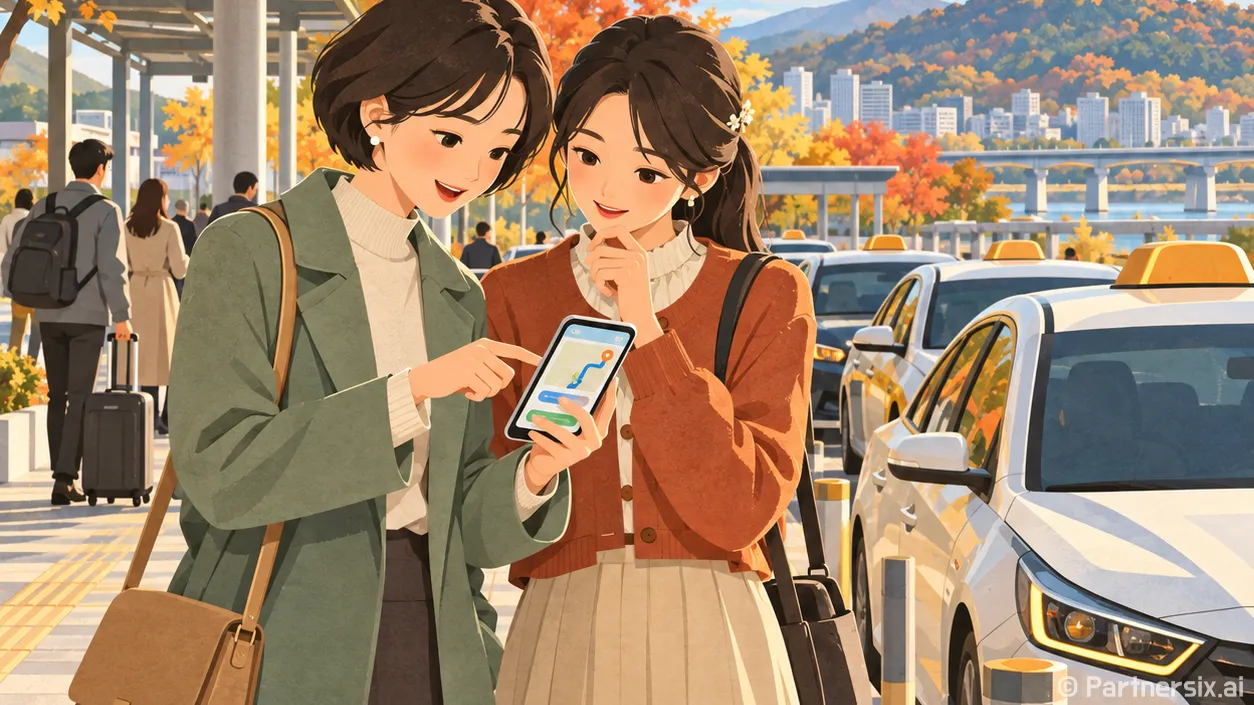 택시 탈 때 요금과 경로를 확인하는 방법
