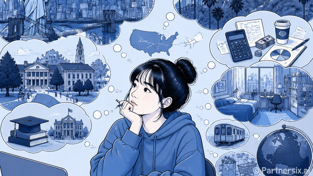 미국유학생활 준비하…