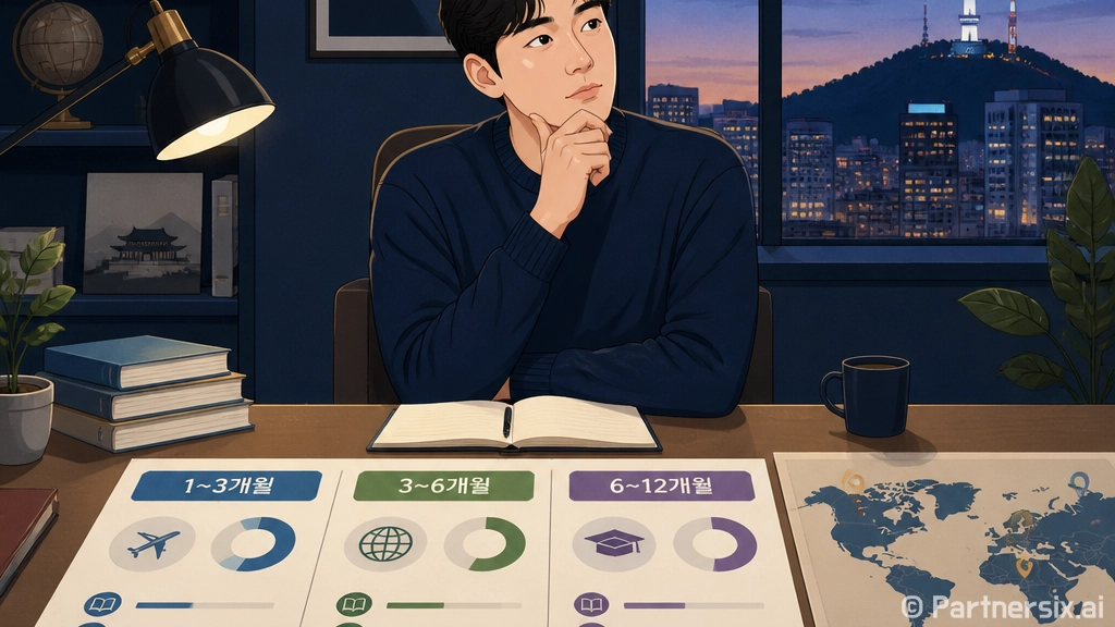어학연수기간 정하는…
