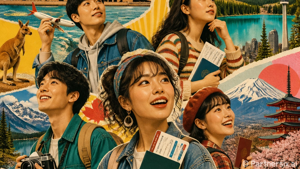 워킹홀리데이 신청하…