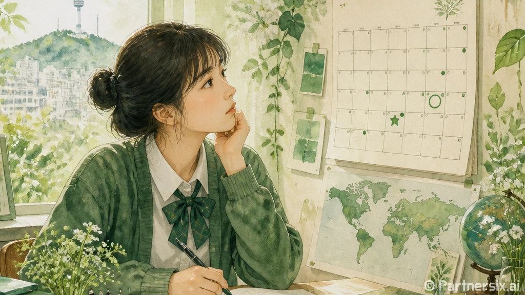 유학 준비기간 잡는…