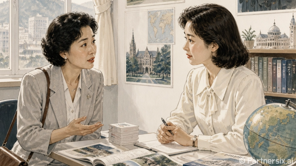 유학 준비반 고르는…