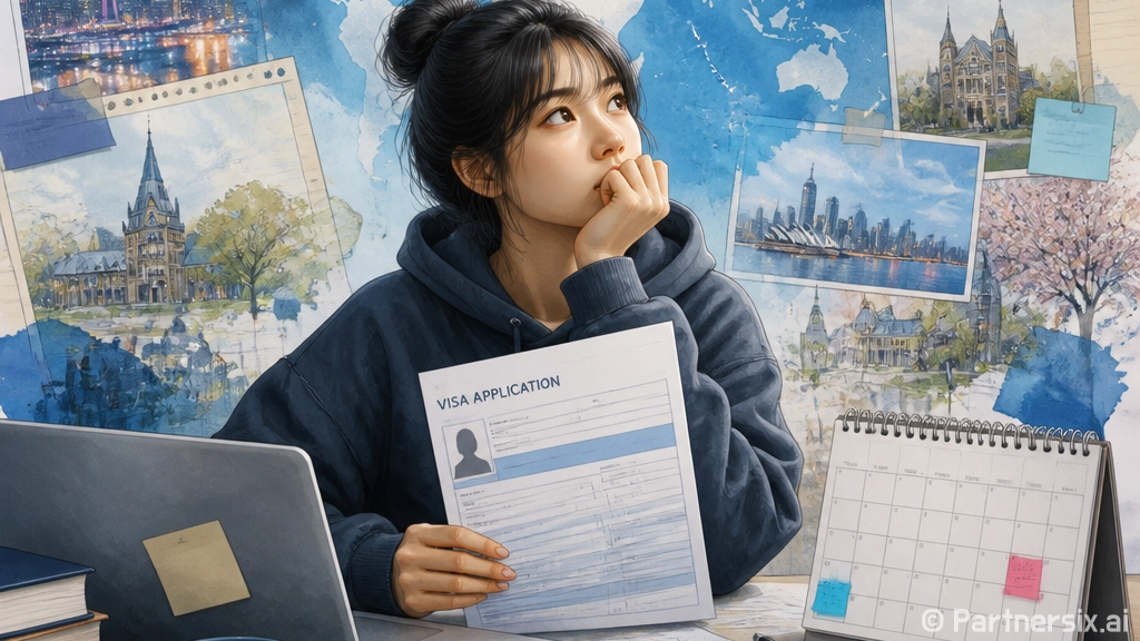 유학비자 준비하는 …