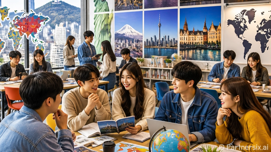 유학비자 받고 현지…