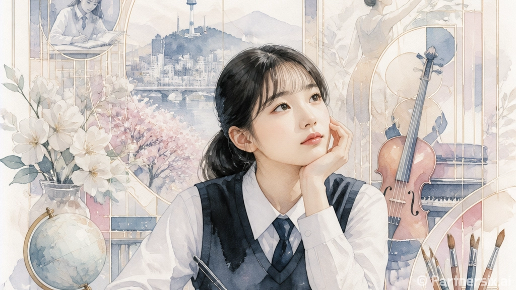 조기유학 장학금 받…