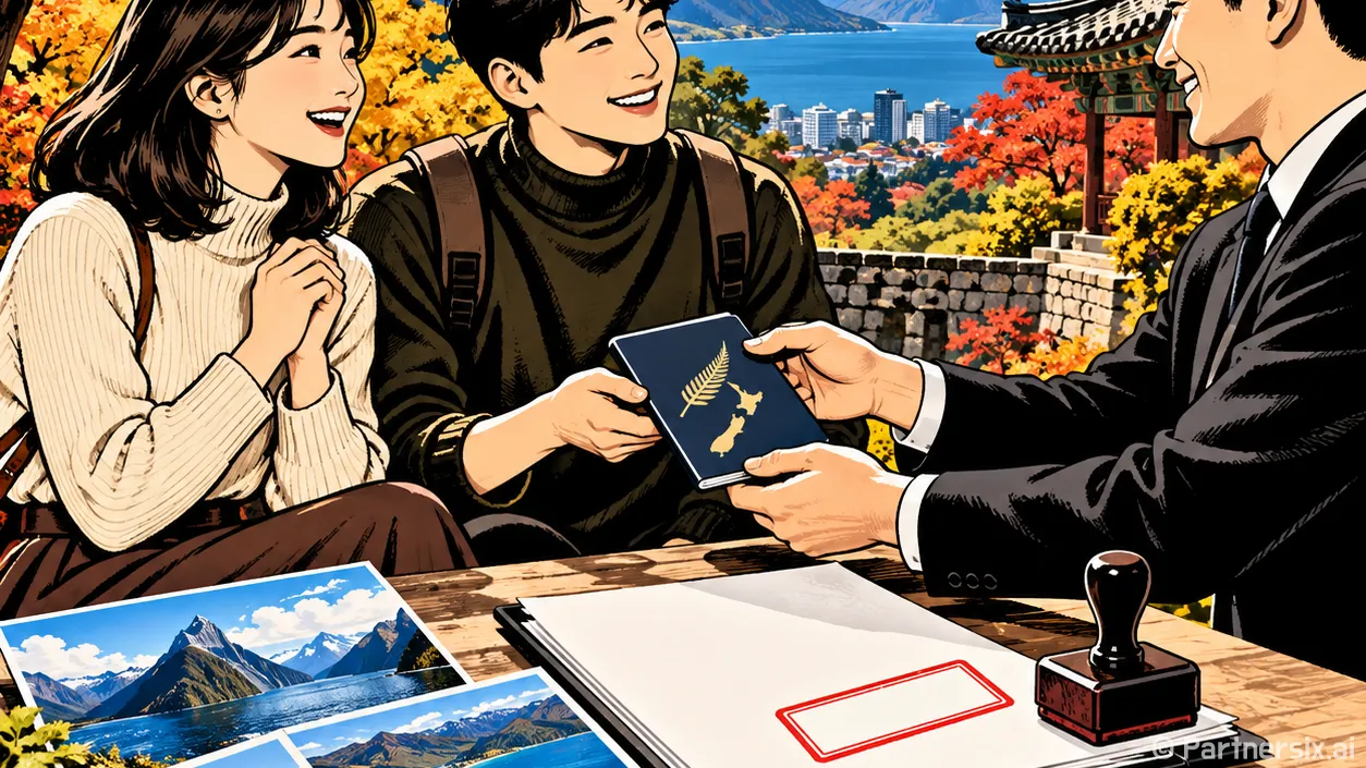 뉴질랜드 워홀 비자 승인 받는 방법