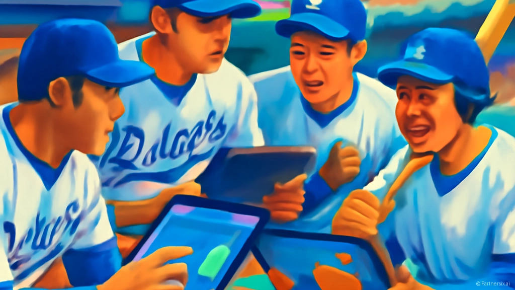 LA 다저스가 타자…