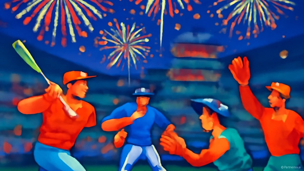 불꽃야구를 시작하는…