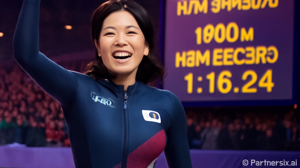 김민선 선수의 스피…