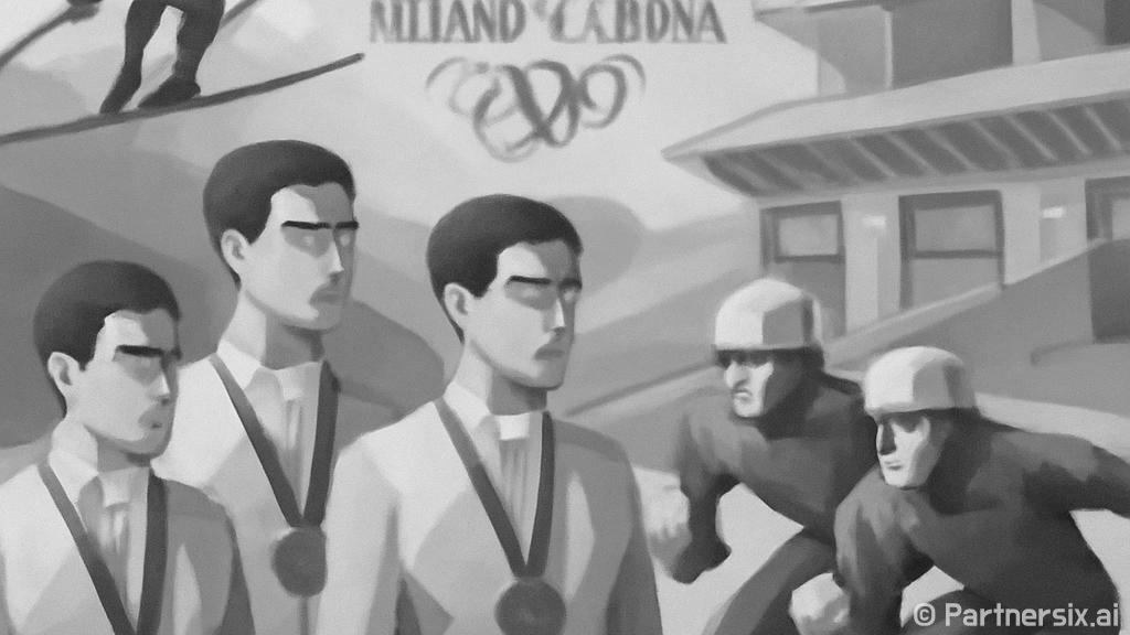 밀라노 올림픽에서 …