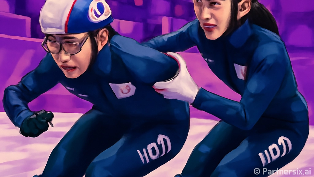 심석희와 최민정의 …