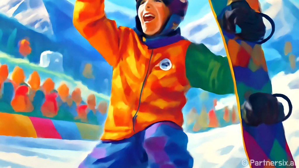 이채운처럼 스노보드…