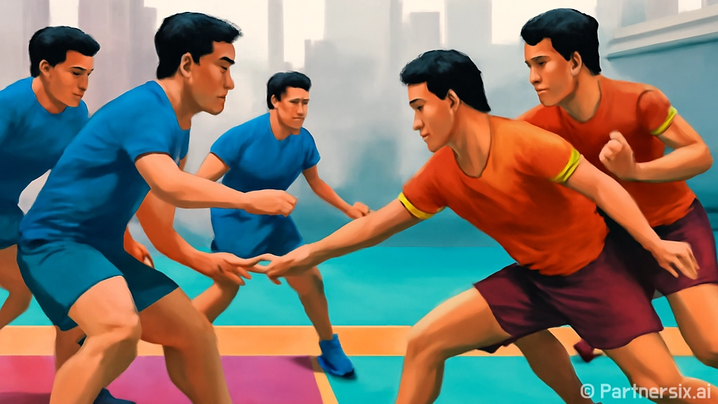 카바디를 배우는 방…