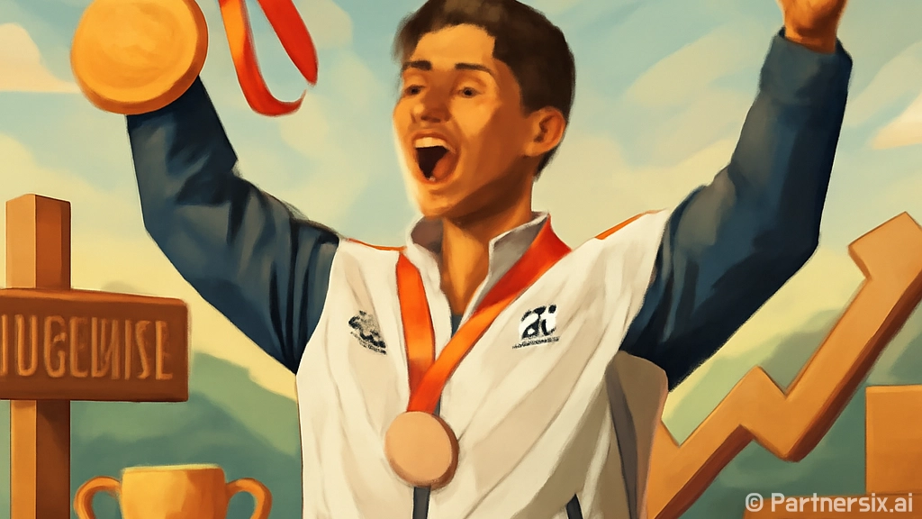 레이르담 금메달로 100만 달러 횡재하는 방법