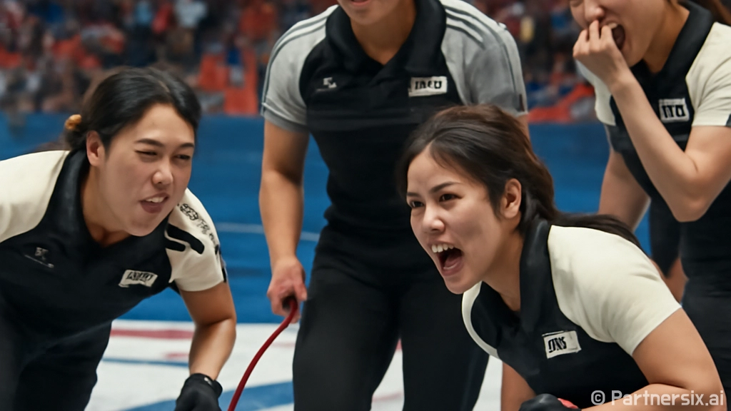 한국 여자 컬링 팀…