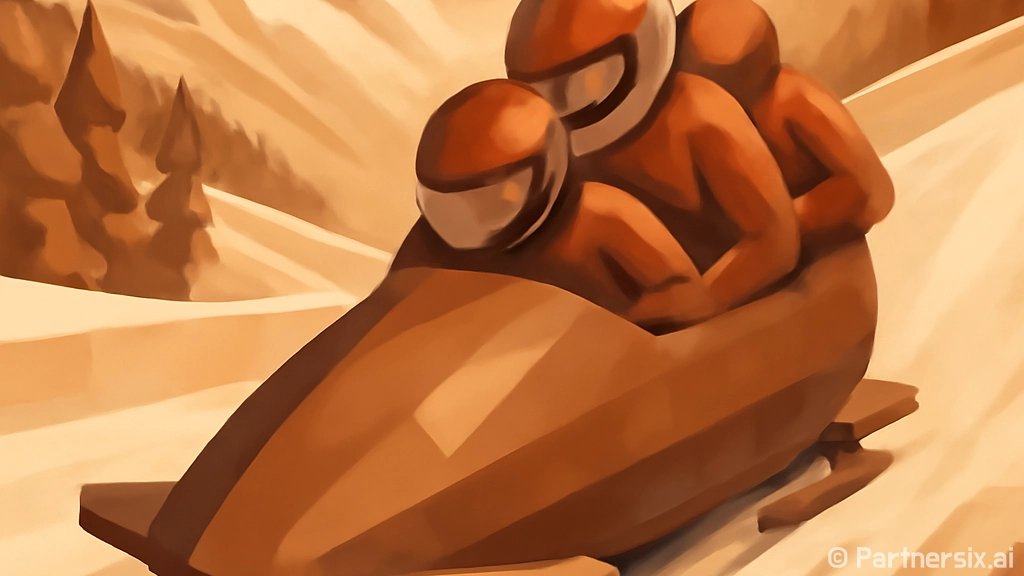 오스트리아에서 봅슬레이 시속 160km 전복을 피하는 방법