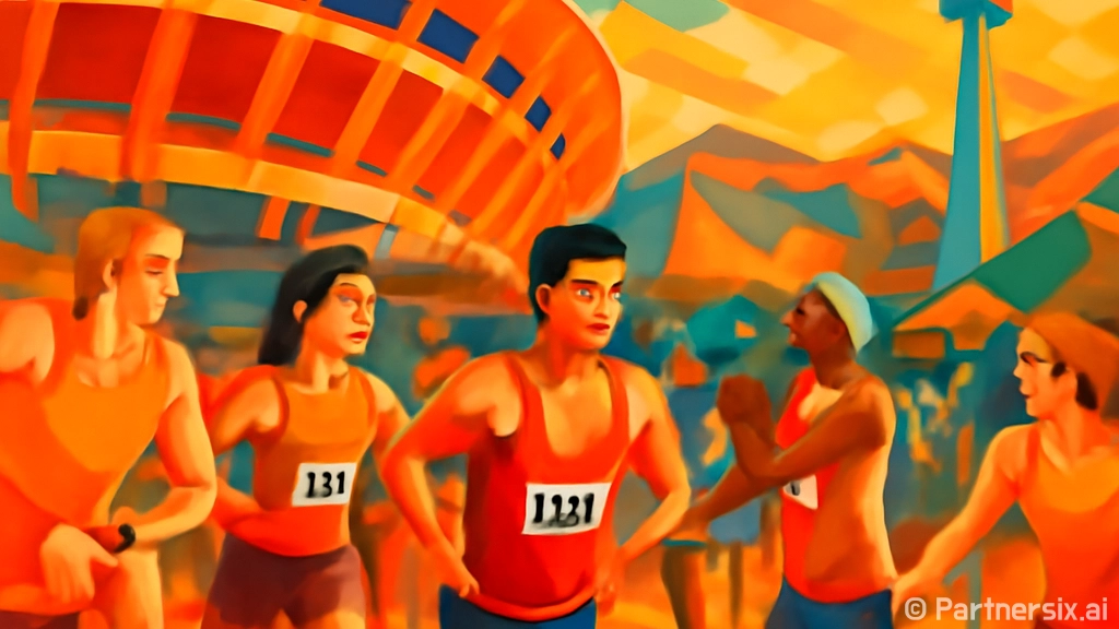 대구마라톤 코스를 …