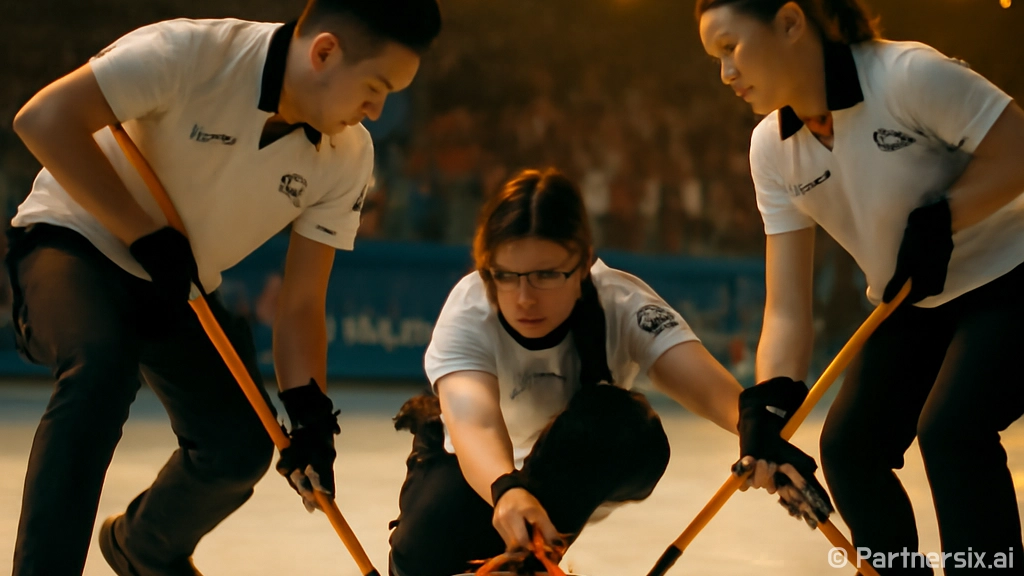 컬링 경기의 경우의…