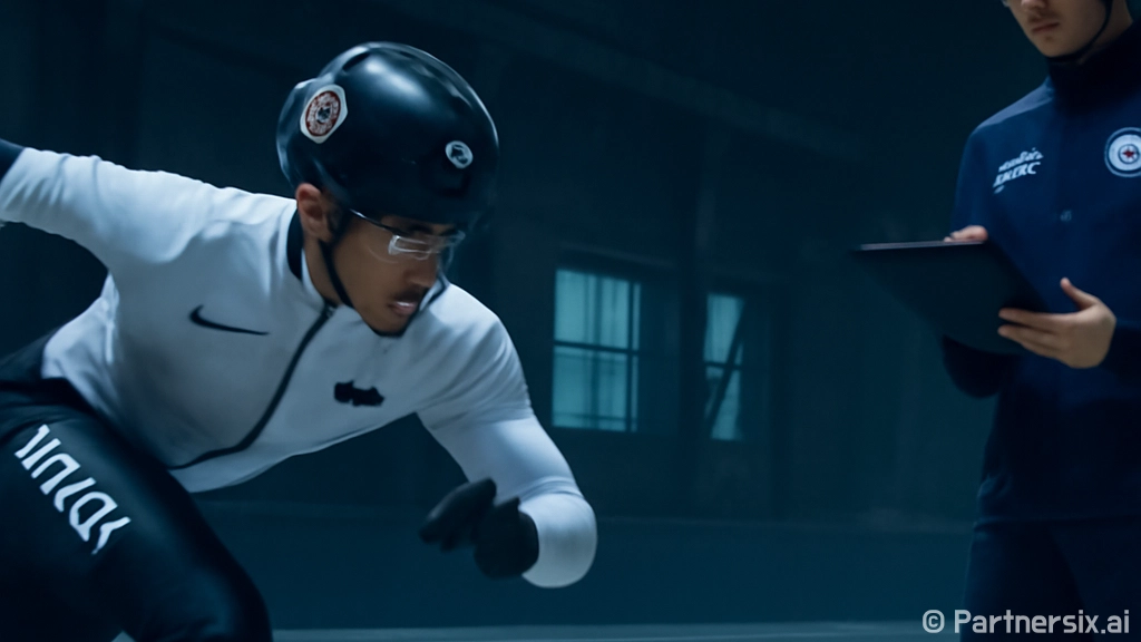 황대헌과 임효준의 …