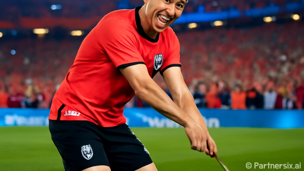 이청용 골프세레머니의 의미와 따라하는 방법