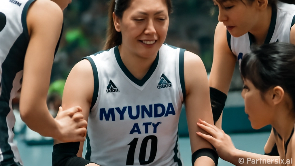 현대건설 카리의 무릎 부상 극복 방법